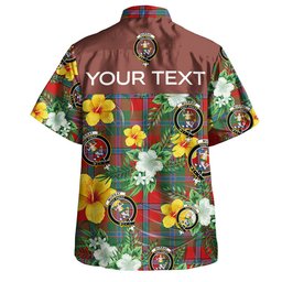 Murray of Abercairney Modern Clan Badge Tartan Hawaiian Shirt Summer Vibes Style