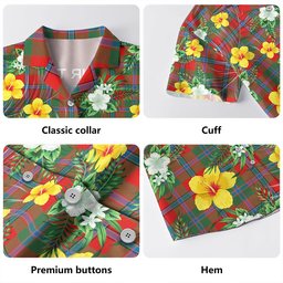 Murray of Abercairney Modern Clan Badge Tartan Hawaiian Shirt Summer Vibes Style