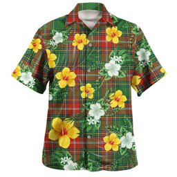 MacWhirter Ancient Clan Badge Tartan Hawaiian Shirt Summer Vibes Style