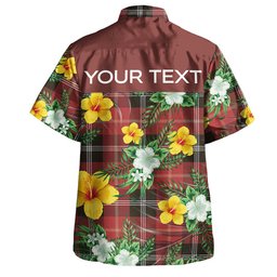 Marjoribanks Weathered Clan Badge Tartan Hawaiian Shirt Summer Vibes Style