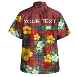 MacRae of Ardentoul Modern Clan Badge Tartan Hawaiian Shirt Summer Vibes Style