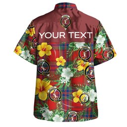 MacRae of Ardentoul Modern Clan Badge Tartan Hawaiian Shirt Summer Vibes Style
