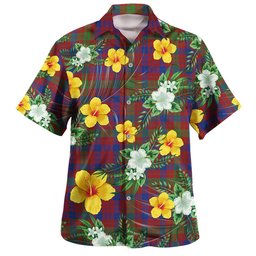 MacTier Modern Clan Badge Tartan Hawaiian Shirt Summer Vibes Style