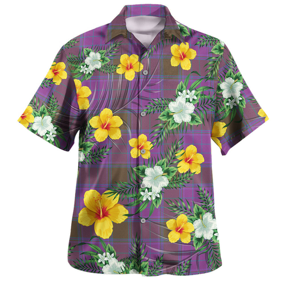 Phillips Ancient Clan Badge Tartan Hawaiian Shirt Summer Vibes Style