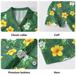 Moncrieffe of Atholl Ancient Clan Badge Tartan Hawaiian Shirt Summer Vibes Style