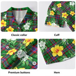 McGeachie Clan Badge Tartan Hawaiian Shirt Summer Vibes Style