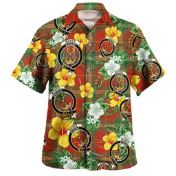 Maver Modern Clan Badge Tartan Hawaiian Shirt Summer Vibes Style