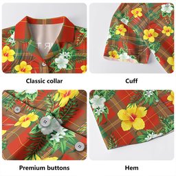 Maver Modern Clan Badge Tartan Hawaiian Shirt Summer Vibes Style