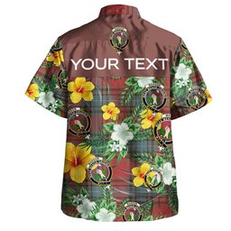 Manson Weathered Clan Badge Tartan Hawaiian Shirt Summer Vibes Style