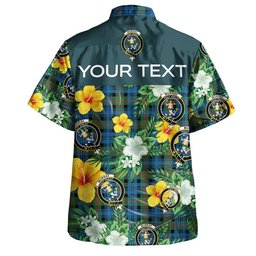 Murray Ancient Clan Badge Tartan Hawaiian Shirt Summer Vibes Style