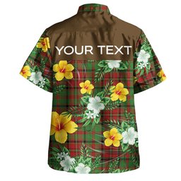 MacNeish Modern Clan Badge Tartan Hawaiian Shirt Summer Vibes Style