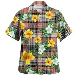 Napier Rose Ancient Clan Badge Tartan Hawaiian Shirt Summer Vibes Style