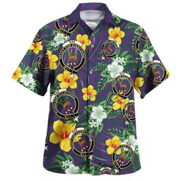 Rae Modern Clan Badge Tartan Hawaiian Shirt Summer Vibes Style