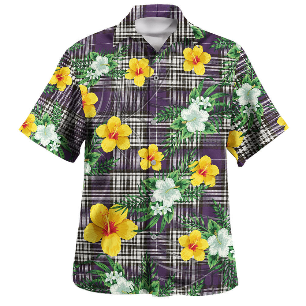 Napier Weathered Clan Badge Tartan Hawaiian Shirt Summer Vibes Style