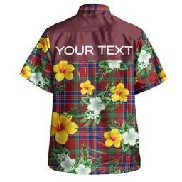 MacNiven Modern Clan Badge Tartan Hawaiian Shirt Summer Vibes Style