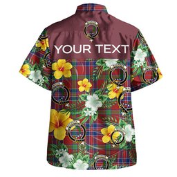 MacNiven Modern Clan Badge Tartan Hawaiian Shirt Summer Vibes Style