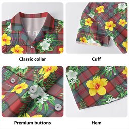 Plummer Weathered Clan Badge Tartan Hawaiian Shirt Summer Vibes Style