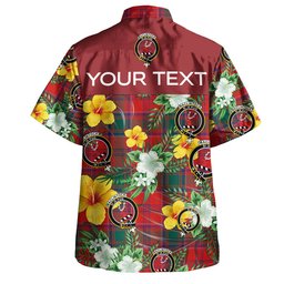 MacLintock Modern Clan Badge Tartan Hawaiian Shirt Summer Vibes Style