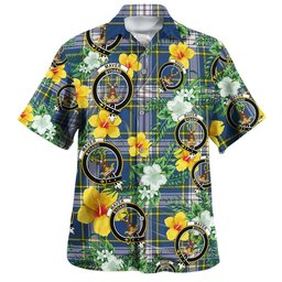 Maver Dress Modern Clan Badge Tartan Hawaiian Shirt Summer Vibes Style