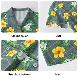 Pearson Weathered Clan Badge Tartan Hawaiian Shirt Summer Vibes Style