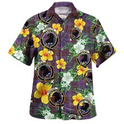 Phillips Weathered Clan Badge Tartan Hawaiian Shirt Summer Vibes Style