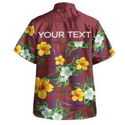 MacLeod of Tullibardine (Red MacLeod) Modern Clan Badge Tartan Hawaiian Shirt Summer Vibes Style