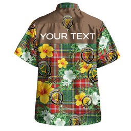 MacWhirter Modern Clan Badge Tartan Hawaiian Shirt Summer Vibes Style