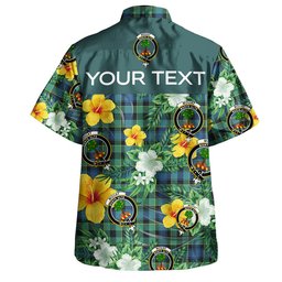 Mouat Clan Badge Tartan Hawaiian Shirt Summer Vibes Style