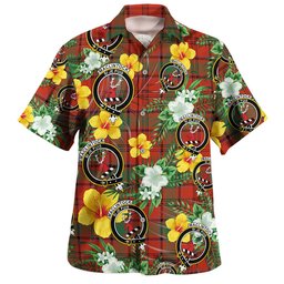 MacLintock Ancient Clan Badge Tartan Hawaiian Shirt Summer Vibes Style
