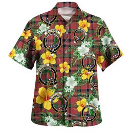 MacNiven Ancient Clan Badge Tartan Hawaiian Shirt Summer Vibes Style