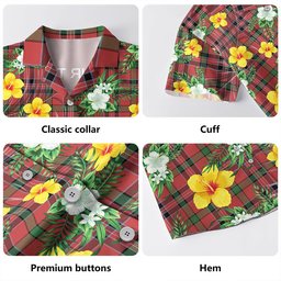 MacNiven Ancient Clan Badge Tartan Hawaiian Shirt Summer Vibes Style