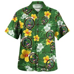 Marr Ancient Clan Badge Tartan Hawaiian Shirt Summer Vibes Style