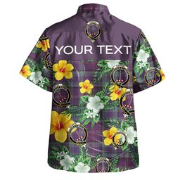 Rankin Weathered Clan Badge Tartan Hawaiian Shirt Summer Vibes Style
