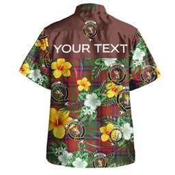 Stewart of Killiecrankie Modern Clan Badge Tartan Hawaiian Shirt Summer Vibes Style