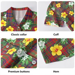 Stewart of Killiecrankie Modern Clan Badge Tartan Hawaiian Shirt Summer Vibes Style