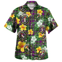 Tailyour Clan Badge Tartan Hawaiian Shirt Summer Vibes Style