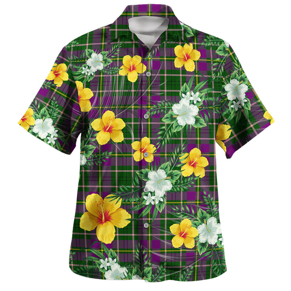 Tailyour Clan Badge Tartan Hawaiian Shirt Summer Vibes Style