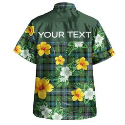 Rankin (Dalgliesh) Ancient Clan Badge Tartan Hawaiian Shirt Summer Vibes Style