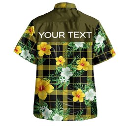 Raeburn Modern Clan Badge Tartan Hawaiian Shirt Summer Vibes Style