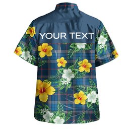 Thorburn (Thurburn) Modern Clan Badge Tartan Hawaiian Shirt Summer Vibes Style