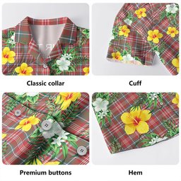 Ritchie Weathered Clan Badge Tartan Hawaiian Shirt Summer Vibes Style