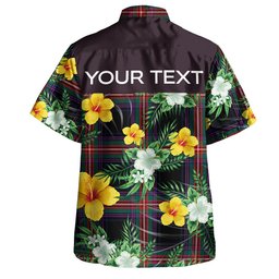 Watt (Wate) Modern Clan Badge Tartan Hawaiian Shirt Summer Vibes Style