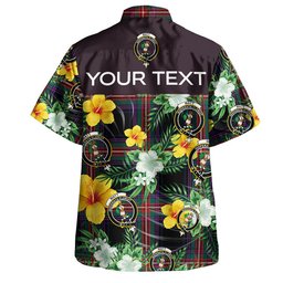 Watt (Wate) Modern Clan Badge Tartan Hawaiian Shirt Summer Vibes Style