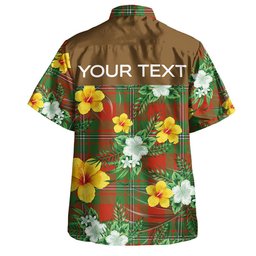 Strang Ancient Clan Badge Tartan Hawaiian Shirt Summer Vibes Style