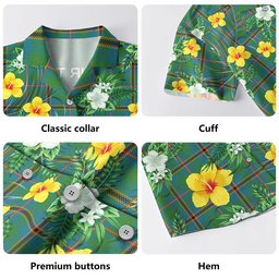 Snodgrass Ancient Clan Badge Tartan Hawaiian Shirt Summer Vibes Style