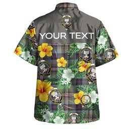 Reid (Mill City) Weathered Clan Badge Tartan Hawaiian Shirt Summer Vibes Style