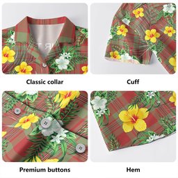 Strang Weathered Clan Badge Tartan Hawaiian Shirt Summer Vibes Style