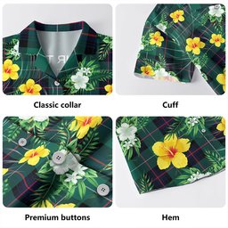 Semple Modern Clan Badge Tartan Hawaiian Shirt Summer Vibes Style