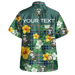 Reid (Mill City) Ancient Clan Badge Tartan Hawaiian Shirt Summer Vibes Style
