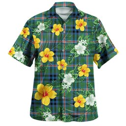 Reid (Mill City) Ancient Clan Badge Tartan Hawaiian Shirt Summer Vibes Style